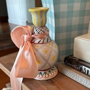 McKenzie Childs Inspired Candlestick